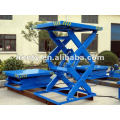 stationary warehouse cargo hydraulic scissor lift elevator